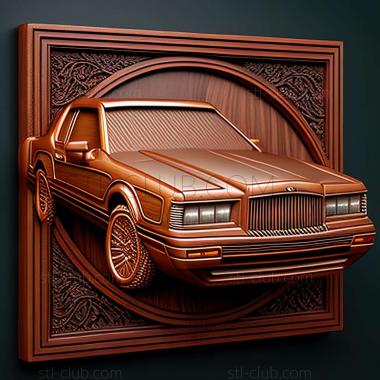 3D model Lincoln Mark VIII (STL)